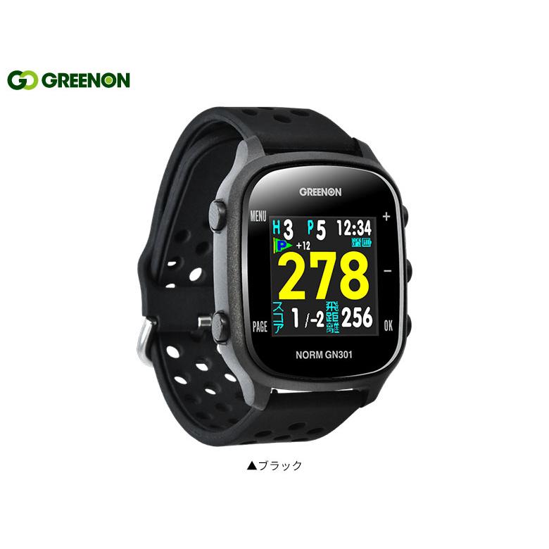 GREENON（グリーンオン） ゴルフウォッチ ノルム GN301 腕時計型 GPS