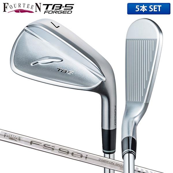 TB フォーティーン TB-5 FORGED アイアンセット 5本組(6-P) FS-90i