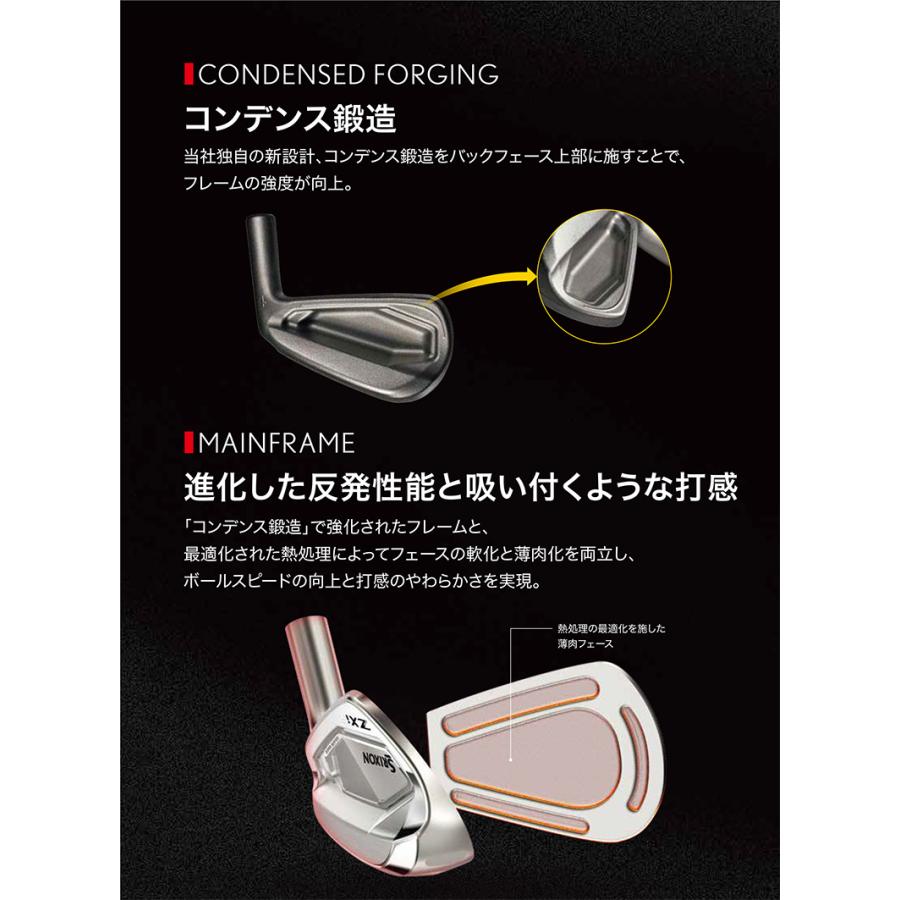 ZXi 「カスタムスペック」ダンロップ スリクソン ZXi5 アイアンセット