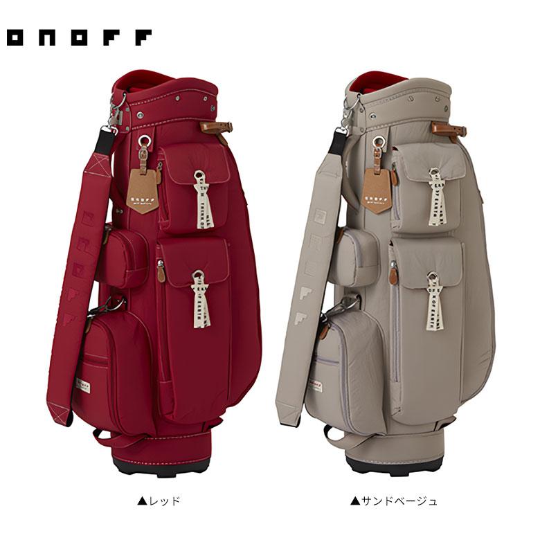ONOFF 「レディース」オノフ ゴルフ OB0722 カート キャディバッグ 