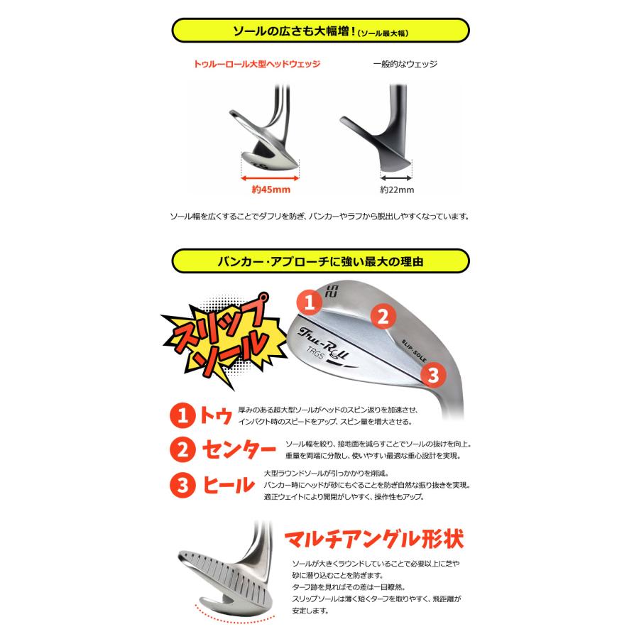 Tru-Roll（トゥルーロール） 「ルール不適合の激スピン大型ヘッド
