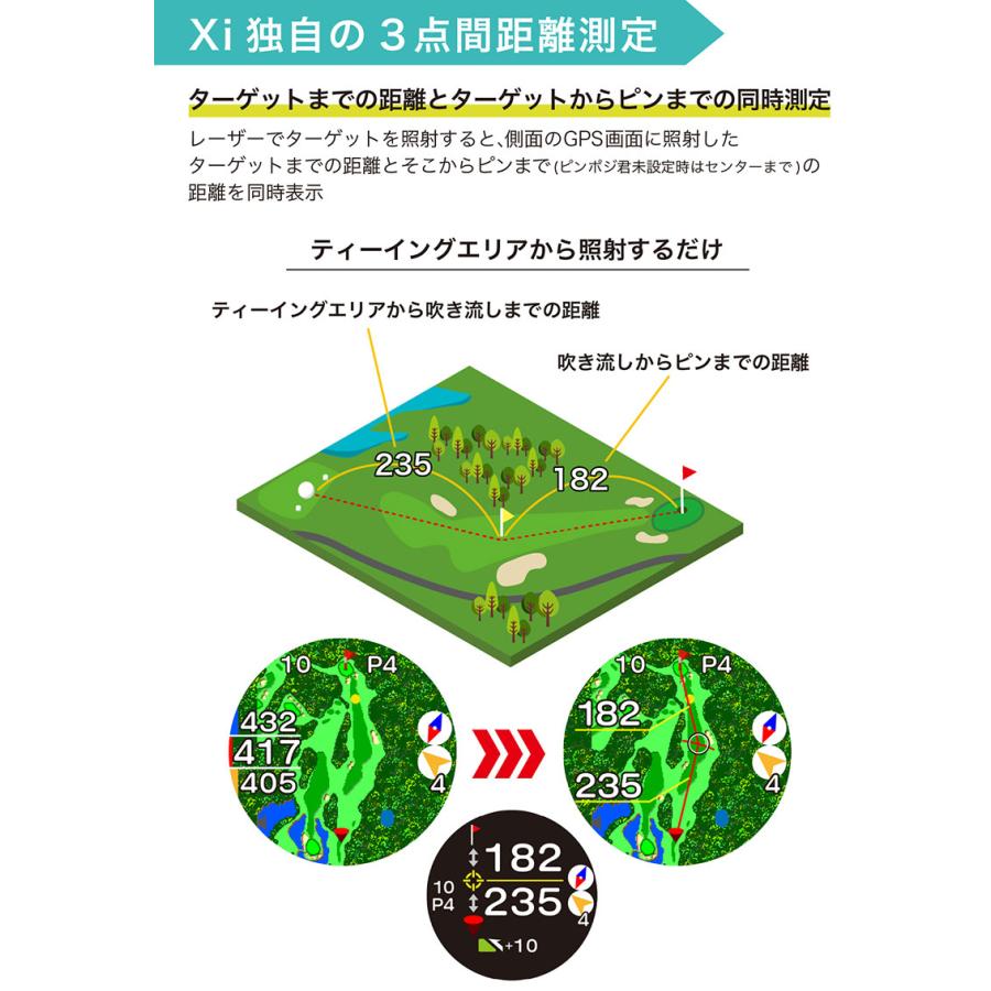EAGLE VISION 朝日ゴルフ イーグルビジョン Xi レーザー距離計 GPSナビ