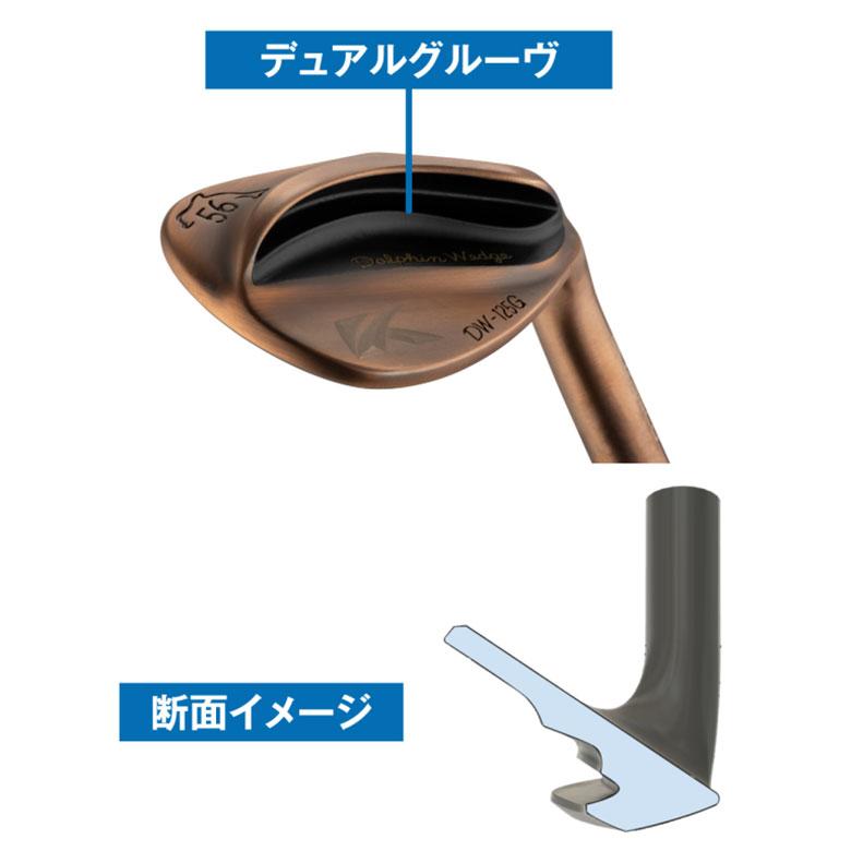 「7日まで限定！最大12,000円引きクーポン！」キャスコ ドルフィンウェッジ Copper DW-125G セミグースネック ウェッジ NSプロ 950GH neoスチールシャフト_14