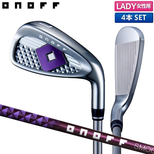 「レディース」オノフ LADY アイアンセット 4本組(7-P) SMOOTH KICK LP-425I カーボンシャフトの画像