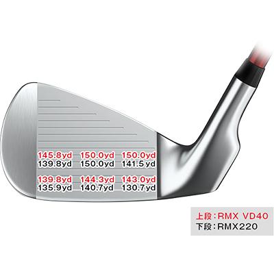 YAMAHA ヤマハ リミックス RMX VD40 アイアンセット 5本組(6-P