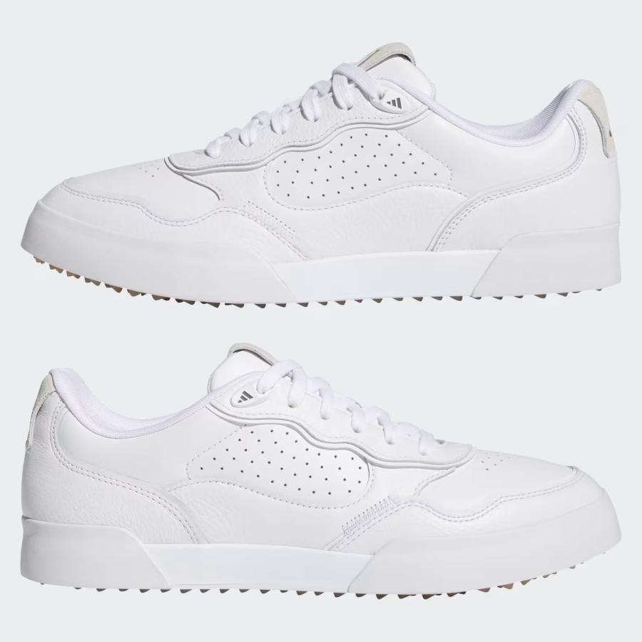 【送料無料】アディダス レトロクロス 25 NLK88 スパイクレス ゴルフシューズ クラウドホワイト×グレーシックス×ガム(IH3396)【即納】 adidas（アディダス） 「送料無料」アディダス レトロクロス 25 NLK88
