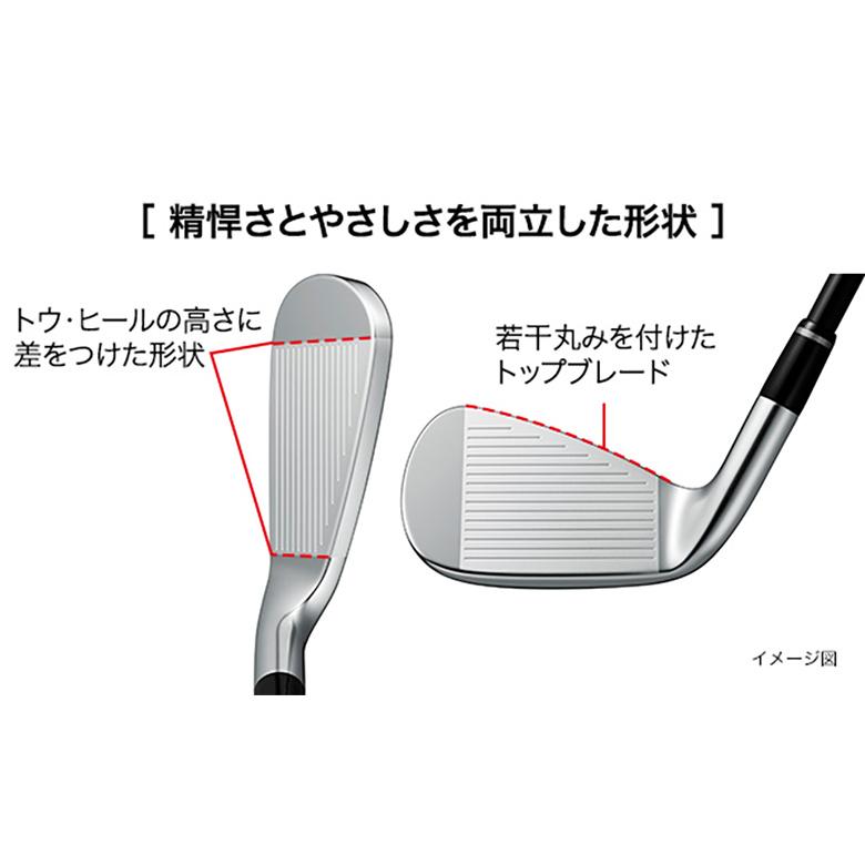 プロギア 04 アイアンセット 6本組(6-P,A) MCI FOR PRGR カーボンシャフトの画像