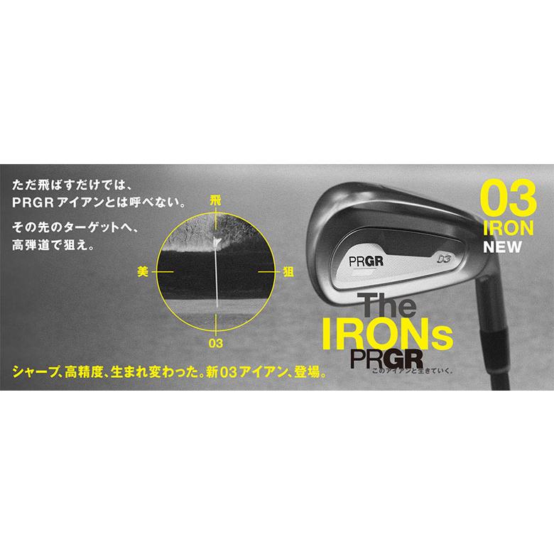 PRGR 「先行予約」プロギア 03 アイアンセット 5本組(7-P,A PRGR 「先行予約」プロギア 03 アイアンセット 5本組(7-P,A