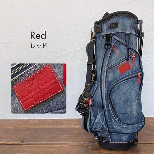 希少　完売　良品　ラヘラゴルフ　デニム　キャディバッグ　スタンド 28日限定！最大5,000円引きクーポン！」ラヘラ ゴルフ ウォッシュド