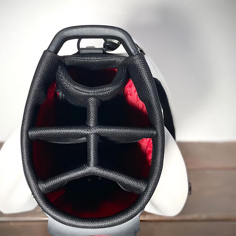 ゴルフ ラヘラゴルフ Big zipper スタンドキャディバッグ