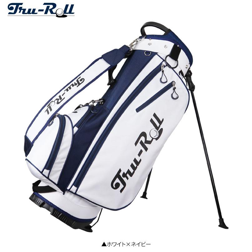 Tru-Roll（トゥルーロール） 軽量 スタンド キャディバッグ ホワイト