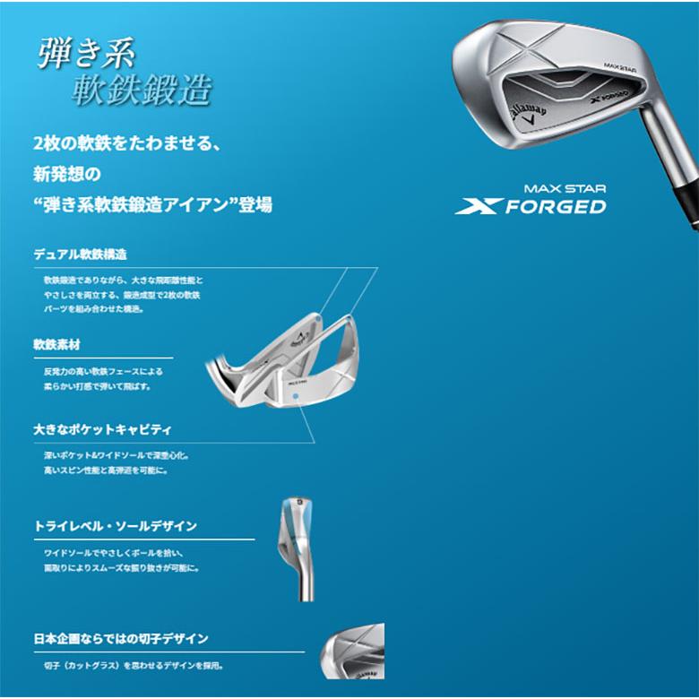 【専用】ページ X（キャロウェイゴルフ） キャロウェイ X FORGED MAX STAR アイアン