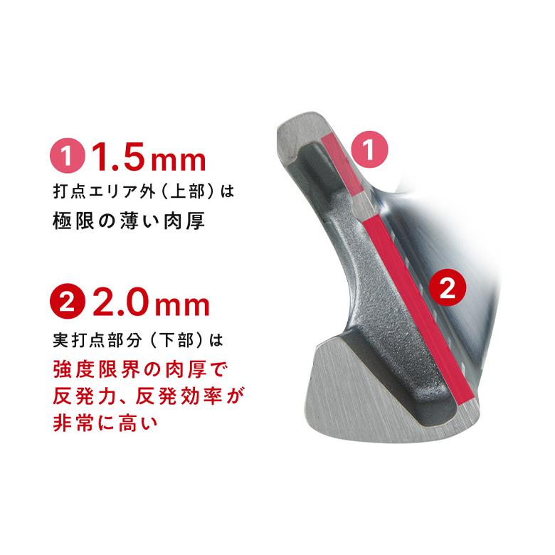 ONOFF オノフ アカ アイアン単品 NSプロ 850GH neoスチールシャフト