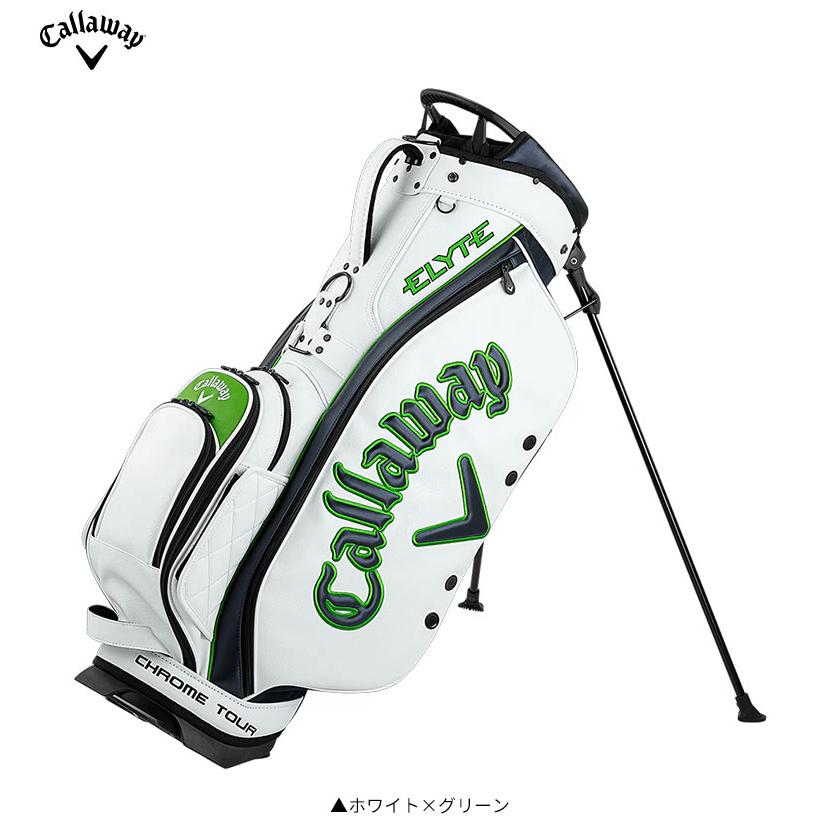 人気✨キャロウェイ スタンド式キャディバッグ 白　フード付 超軽量 機能性◯ Callaway（キャロウェイ） 「1月5日まで！最大5,000円引きクーポン