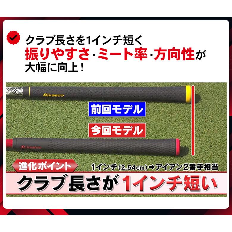 キャスコ ゴルフ K2K MAX by パワートルネード ワンレングス ユーティリティー 3本組 日本製 ワンフレックス カーボンシャフトの画像