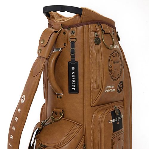 シェリフ ゴルフ アンティークシリーズ SAT-001 カート キャディバッグ【即納】 SHERIFF（シェリフ） ゴルフ アンティークシリーズ SAT-001 カート