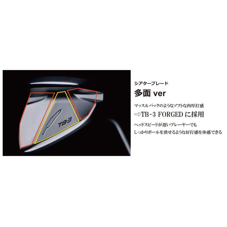 TB フォーティーン ゴルフ TB-3 FORGED アイアンセット 4本組(7-P) FT