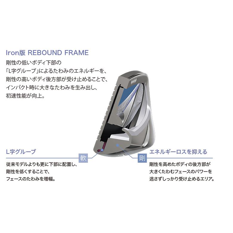 「レディース」ダンロップ ゼクシオ14 アイアンセット 5本組(7-P,S) ゼクシオ MP1400L カーボンシャフト ブルーの画像