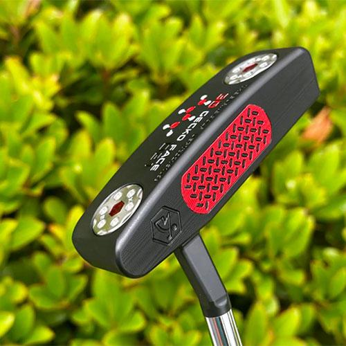 バーク ゴルフ 3D Gecko D21 プランバーズ ネック パター シルバー