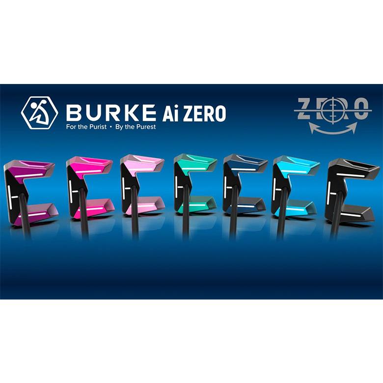BURKE（バーク） ゴルフ Ai ZERO ZERO Torque パター ブラック : テレ