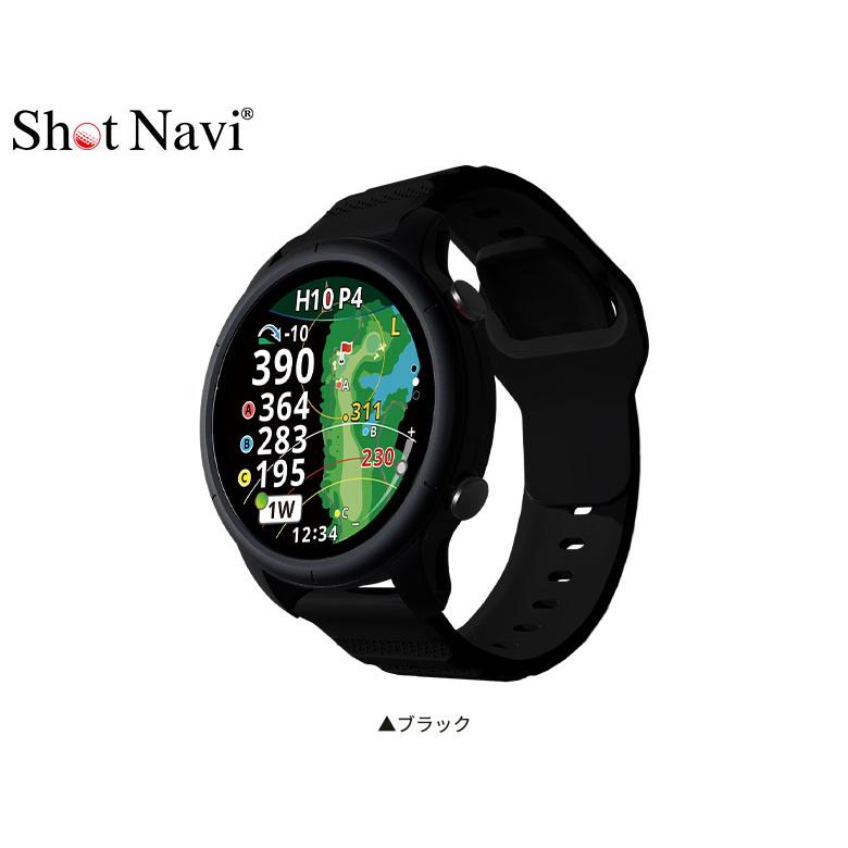 ShotNavi（ショットナビ） VELLIX V14 腕時計型 GPSナビ ブラック