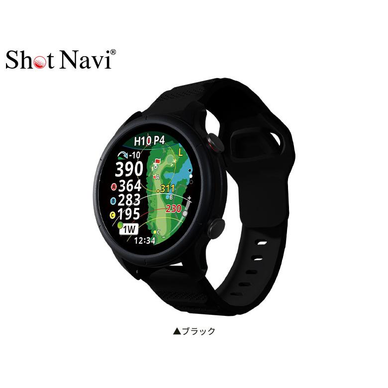 ShotNavi（ショットナビ） VELLIX V12 腕時計型 GPSナビ ブラック