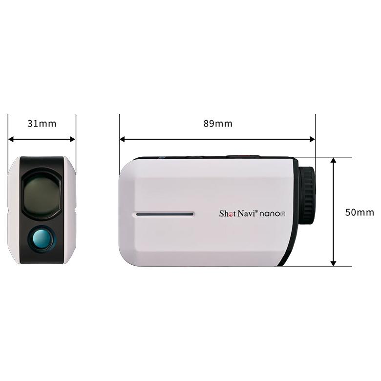 ShotNavi（ショットナビ） nano+ レーザー距離計 : テレ東アトミック