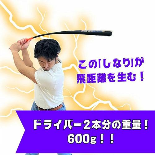 GoodMan ウィップモンスター しなるバット スイング練習器 ブラック,ホワイトの画像
