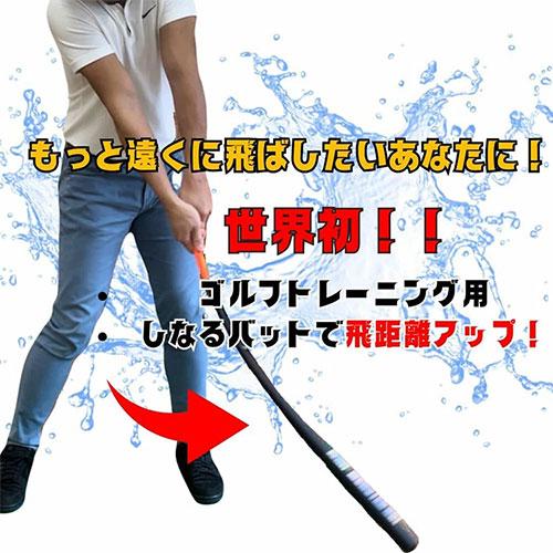 GoodMan ウィップモンスター しなるバット スイング練習器 ブラック,ホワイトの画像