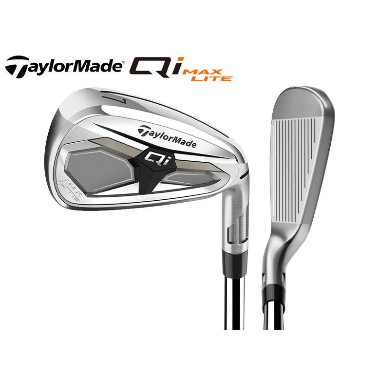 「10日限定！最大5,000円引きクーポン！」テーラーメイド Qi MAX LITE アイアン単品 REAX 45 カーボンシャフト | TaylorMade | 02