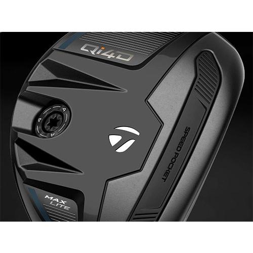 「レディース」テーラーメイド Qi4D MAX LITE レスキュー ユーティリティー REAX 40 カーボンシャフト | TaylorMade | 11