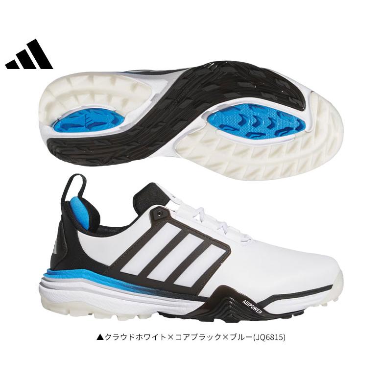 【新品】ゴルフシューズ／スパイクレス／23.5cm adidas（アディダス） アディパワー 26 ワイド ゴルフ OPJ09 スパイク