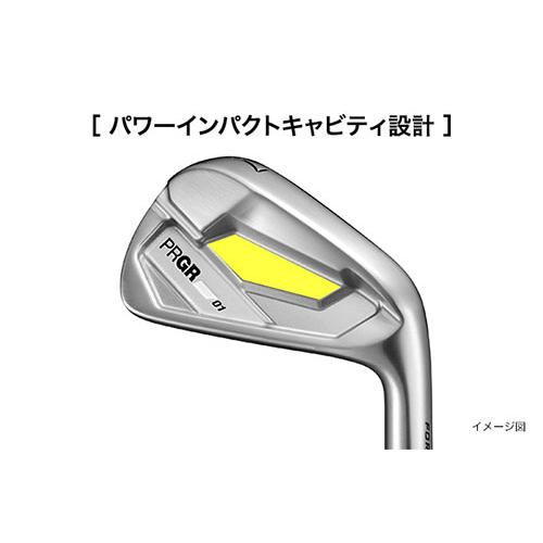 PRGR アイアンセット 5-P 6本セット PRGR（プロギア） 01 アイアンセット 5本組(6-P) スペックスチール Ver