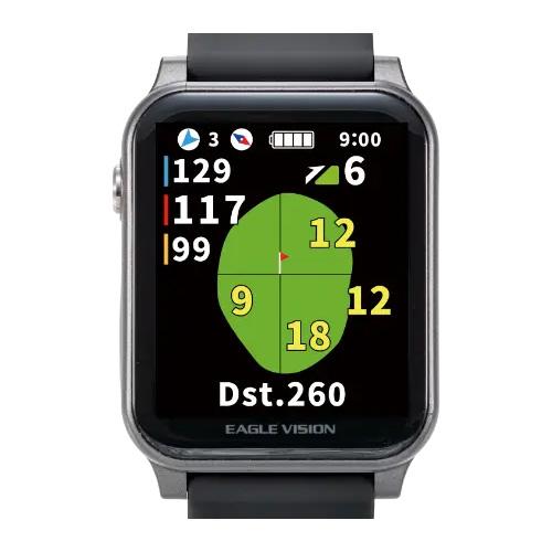 EAGLE VISION 朝日ゴルフ イーグルビジョン アクロス 腕時計型 GPSナビ