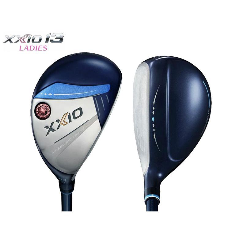 「レディース」ダンロップ ゼクシオ13 インターナショナルモデル ユーティリティー XXIO MP1300LK カーボンシャフト ブルーの画像