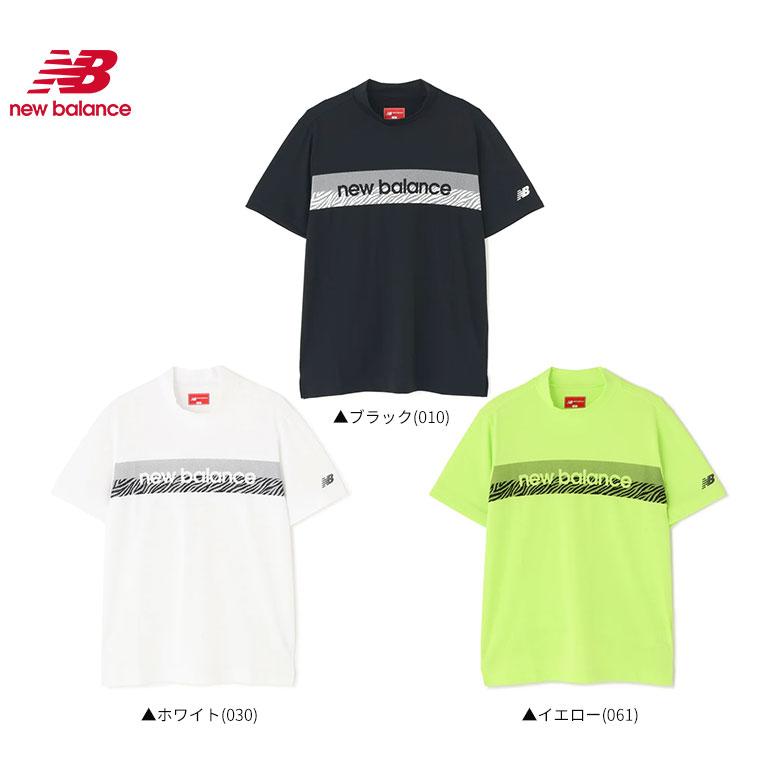 「7日まで限定！最大12,000円引きクーポン！」「送料無料」ニューバランスゴルフ モックネック プルオーバー 半袖 モック シャツ 6166011_2