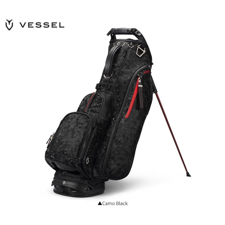 VESSEL 「数量限定」ベゼル PLAYER 5.0 LTD スタンド キャディバッグ