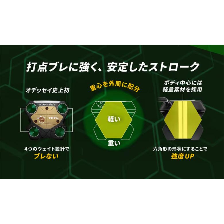 ODYSSEY（キャロウェイゴルフ） オデッセイ TRTL Square 2 タートル