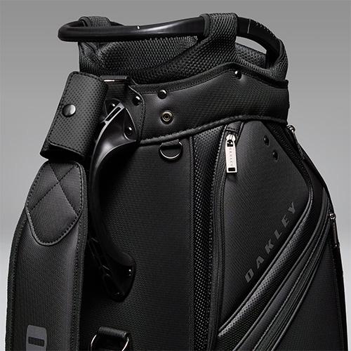 美品1回使用のみ　Oakley キャディバッグ 黒 三脚式 OAKLEY（オークリー） 「27日限定！最大7,000円引きクーポン！」「送料