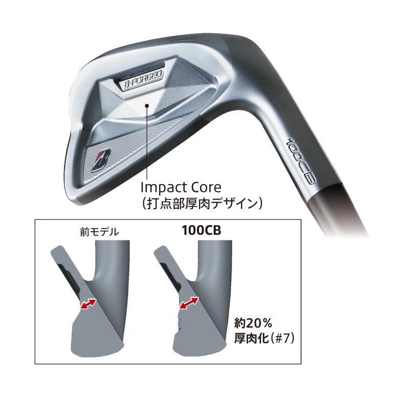 BRIDGESTONE GOLF 「カスタムスペック」ブリヂストン 100CB アイアン