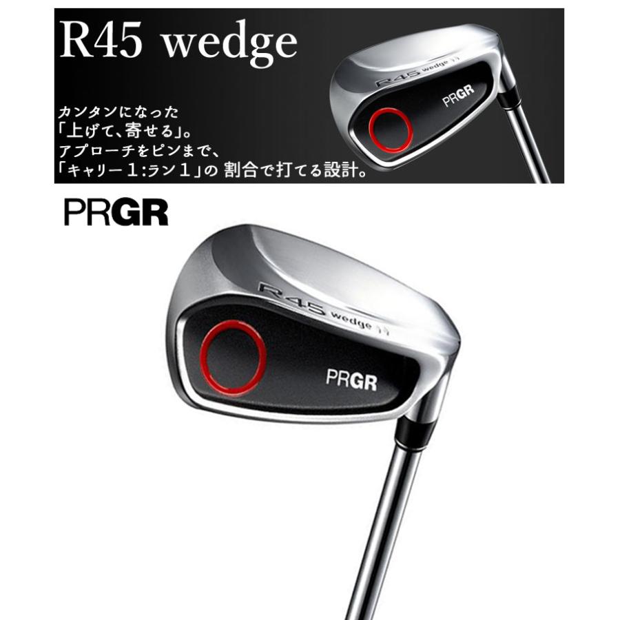 「送料無料」プロギア ゴルフ R45 ウェッジ スチールシャフト PRGR チッパー｜atomic-golf｜02