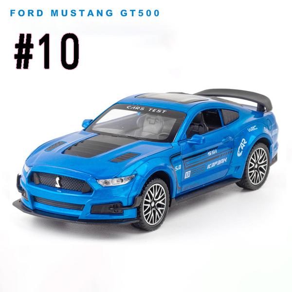 フォード マスタング GT500 SHELBY ミニカー 1/32 全12色 ライト点灯