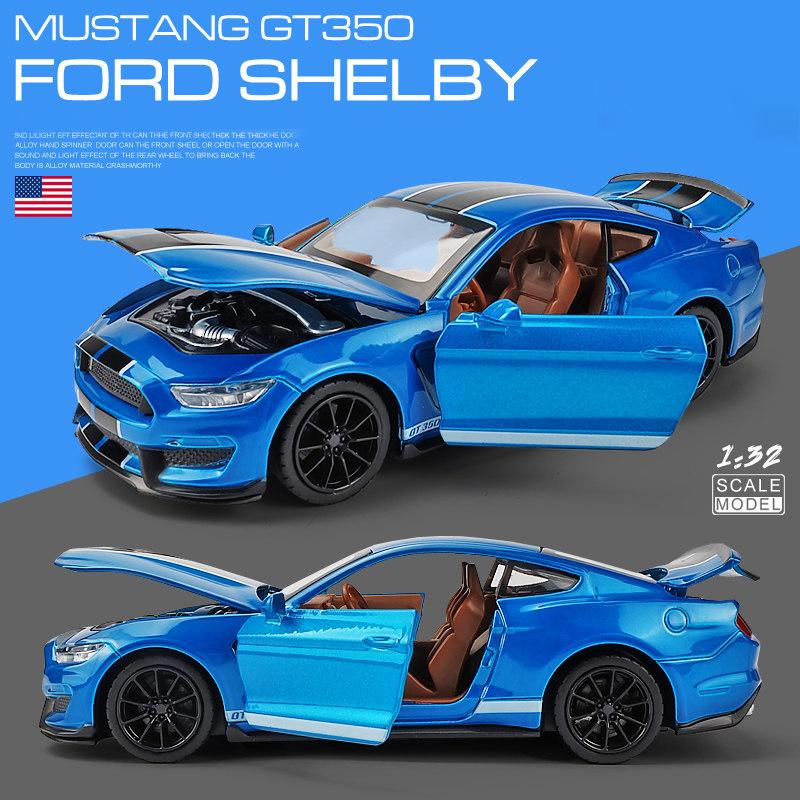 フォード マスタング GT500 SHELBY ミニカー 1/32 全12色 ライト