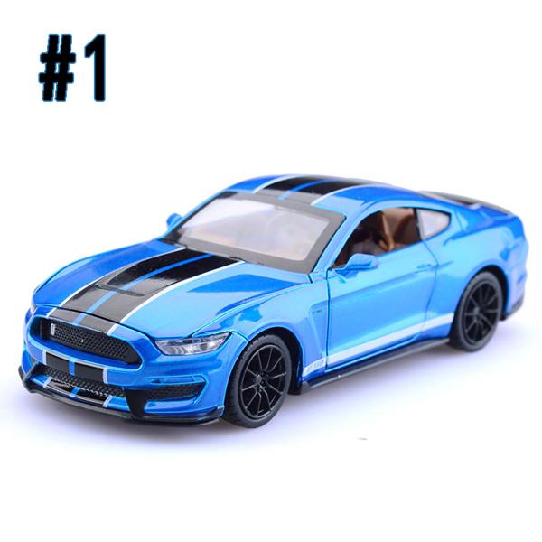 フォード マスタング GT500 SHELBY ミニカー 1/32 全12色 ライト点灯