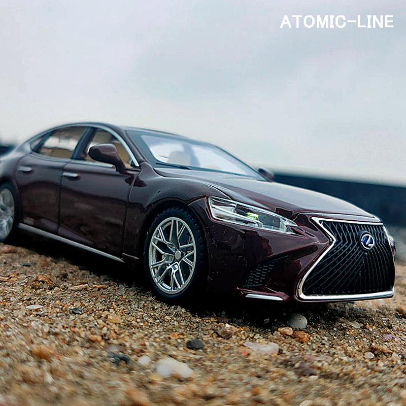 トヨタ レクサス LEXUS LS500 1/32 ミニカー 全3色 ライト点灯