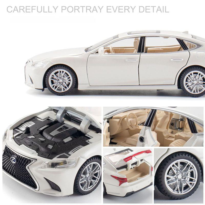 【値下げ可】LEXUS LS500 \"F SPORT\" レクサスミニカー LEXUS LS500 F SPORT レクサスミニカー