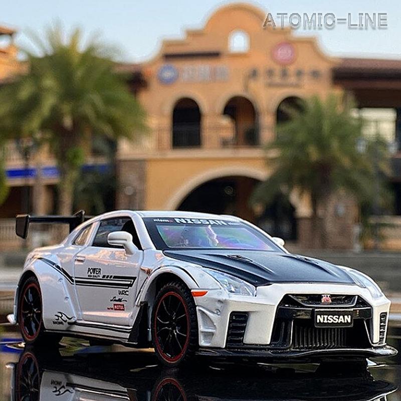 NISMO 日産 GTR ニスモ R35 スーパーGT 1/32 ミニカー 全3色 NISMO 日産 GTR ニスモ R35 スーパーGT 1/32 ミニカー 全3色