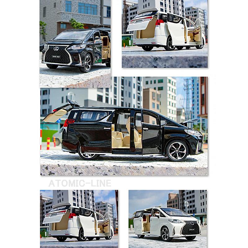 トヨタ レクサス LEXUS LM300H 1/24 ミニカー 全2色 ライト点灯 トヨタ レクサス LEXUS LM300H 1/24 ミニカー 全2色 ライト点灯