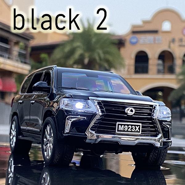 トヨタ（TOYOTA） レクサス LX570 1/24 ミニカー 全5色 ライト点灯