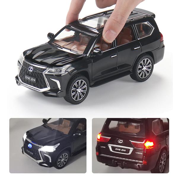 トヨタ（TOYOTA） レクサス LX570 1/24 ミニカー 全5色 ライト点灯